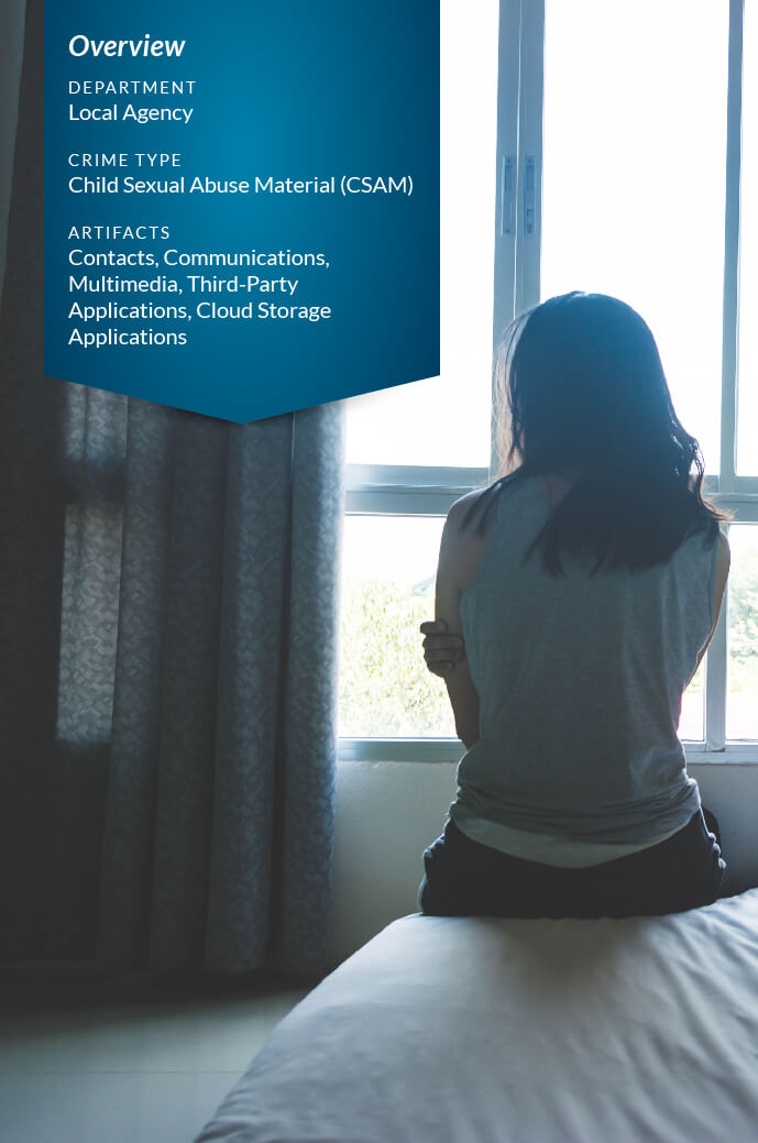 GrayKey Uncovers Critical Evidence in a Multi-Victim CSAM Case. Learn more in our case study.